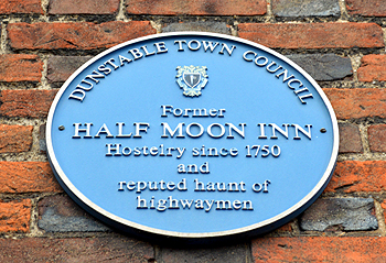Plaque on the Half Moon February 2013